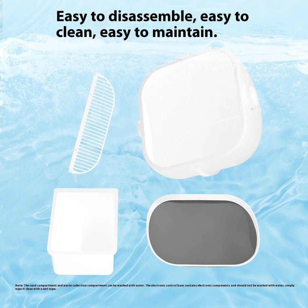 Fully Automatic Intelligent Litter Box Closed Oversized