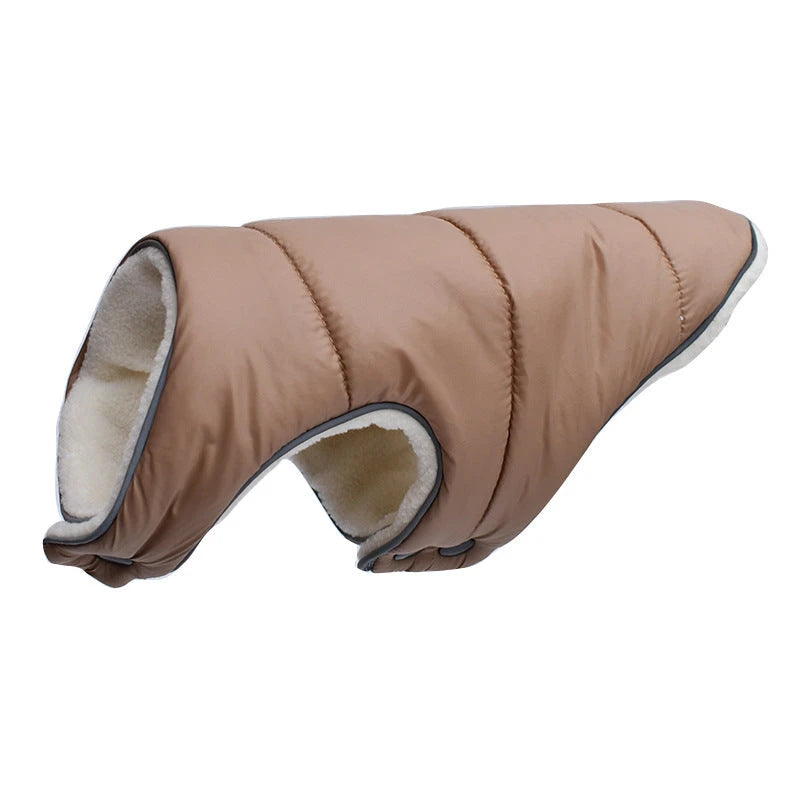 Warm Winter Fleece Dog Jacket