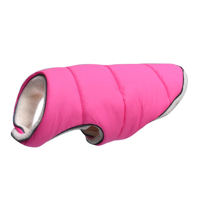 Warm Winter Fleece Dog Jacket