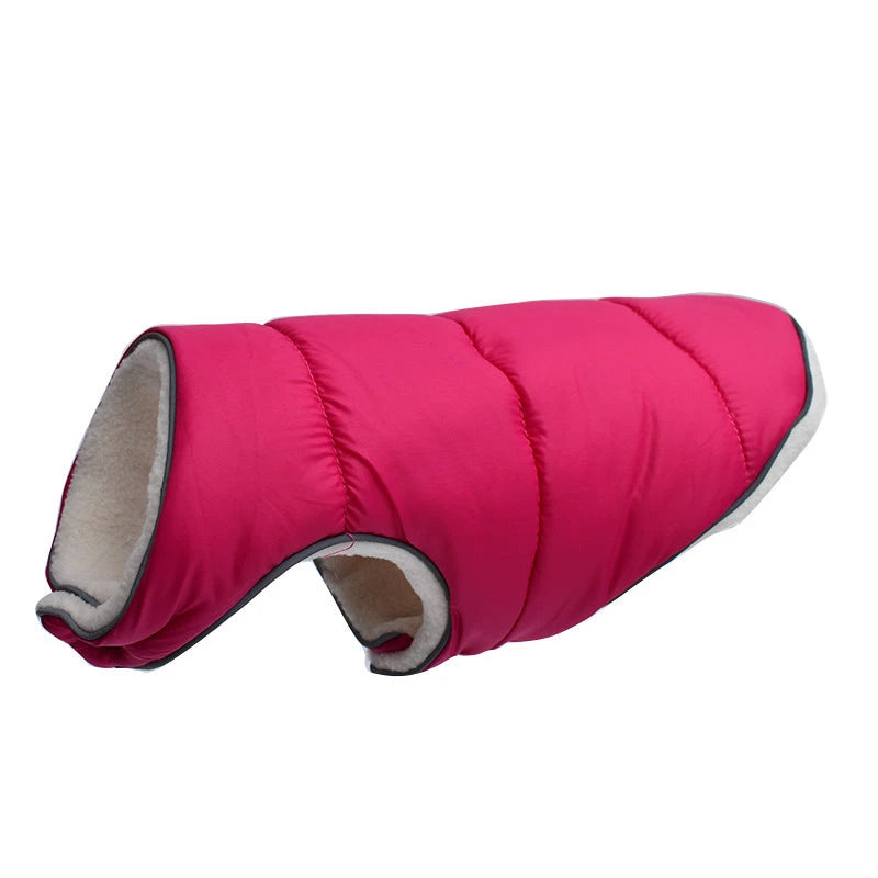 Warm Winter Fleece Dog Jacket