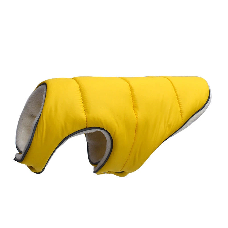 Warm Winter Fleece Dog Jacket
