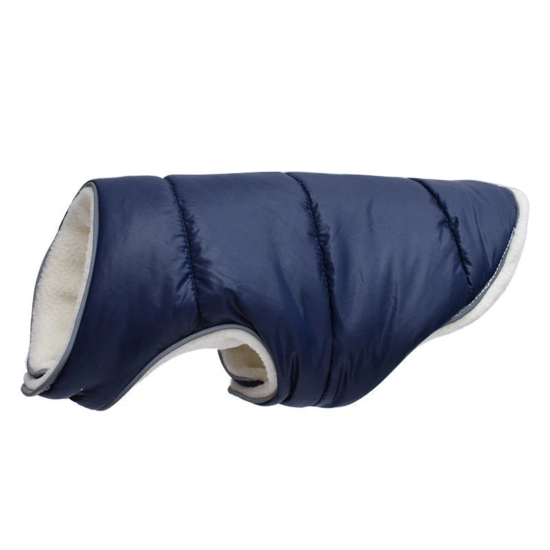 Warm Winter Fleece Dog Jacket
